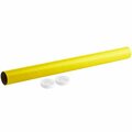 Lavex 2'' x 24'' Yellow Mailing Tube, 50PK 442CMT2X24Y